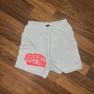 Gray Brooklyn New York Shorts